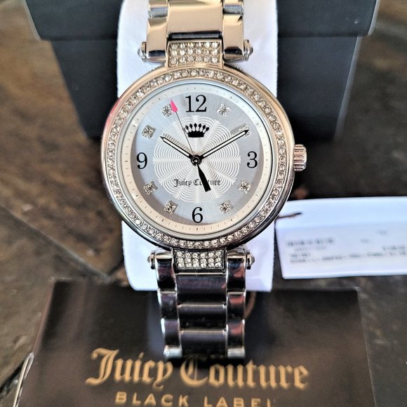 Juicy Couture Women's Sienna Silver Watch - Picture 2 of 5